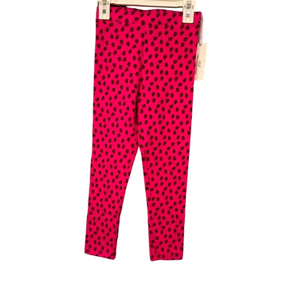 Vineyard Vines Girls Pink Everyday Leggings. NWT. Size Small